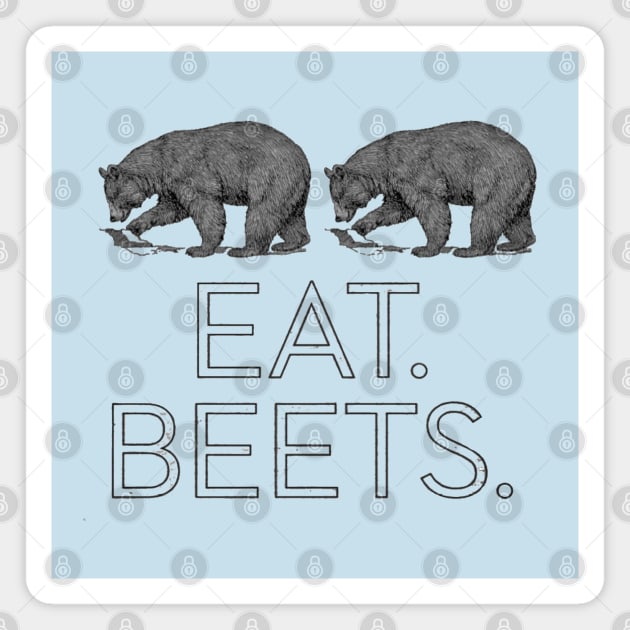 The Office - Bears Eat Beets Magnet by OfficeBros